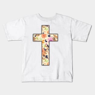 christian cross Kids T-Shirt